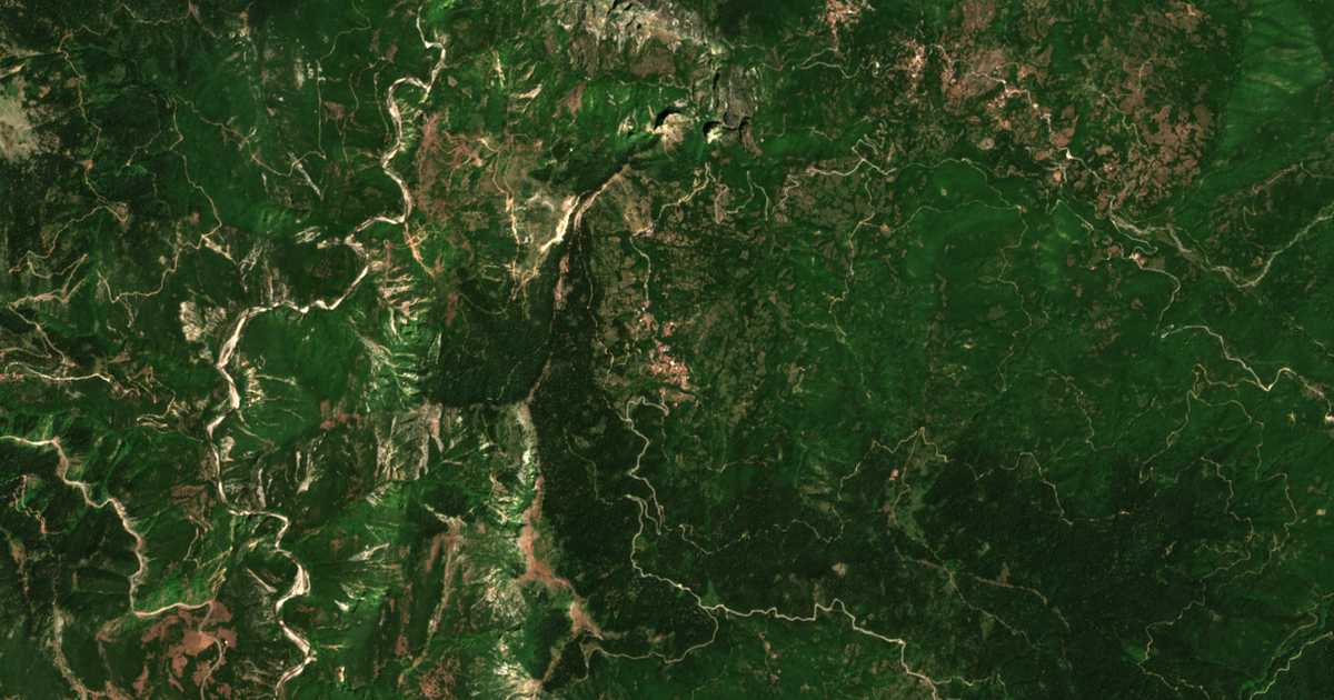Carte satellite de Vrácha