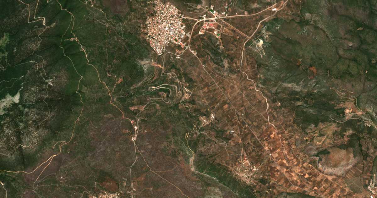 Carte satellite de Ágios Geórgios