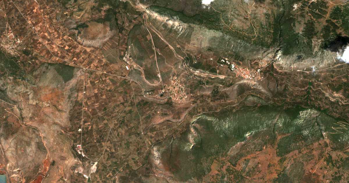 Carte satellite de Chrissó