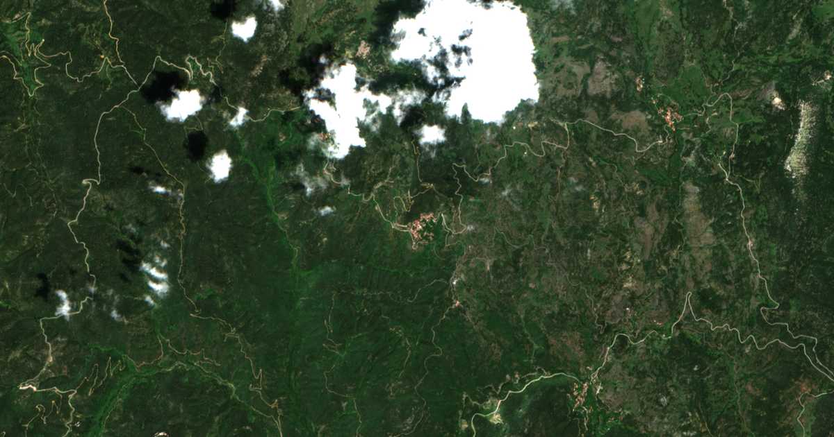 Carte satellite de Mavrolithári