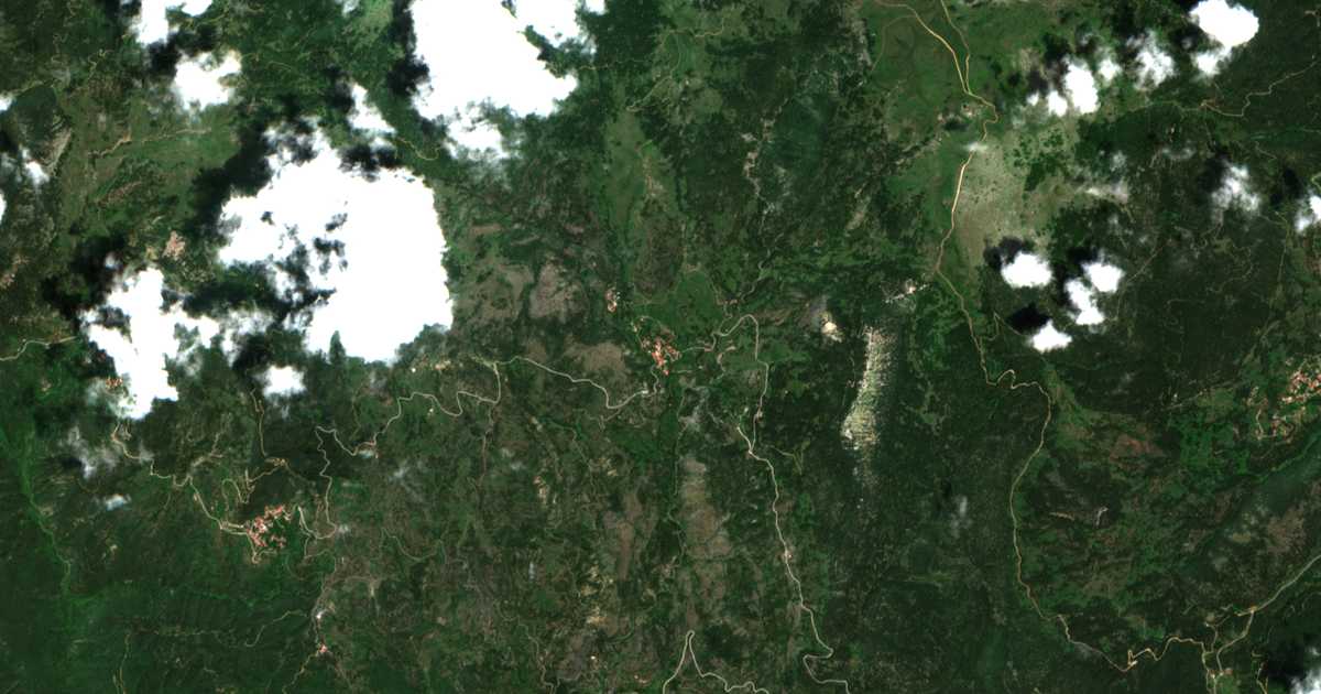Carte satellite de Pyrá