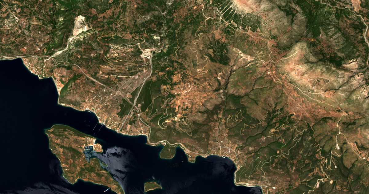 Carte satellite de Eléa