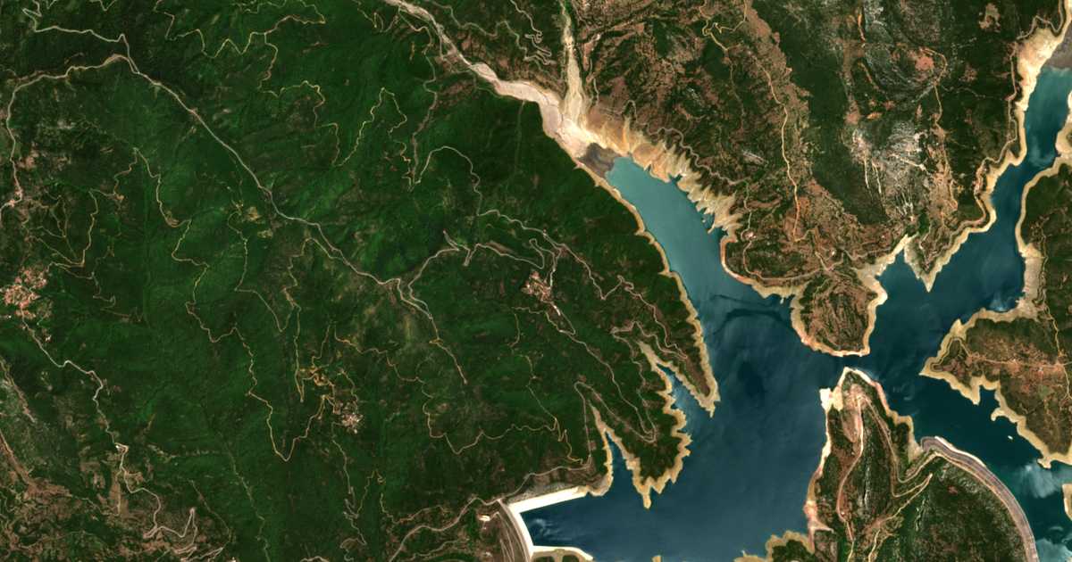 Carte satellite de Kókkino