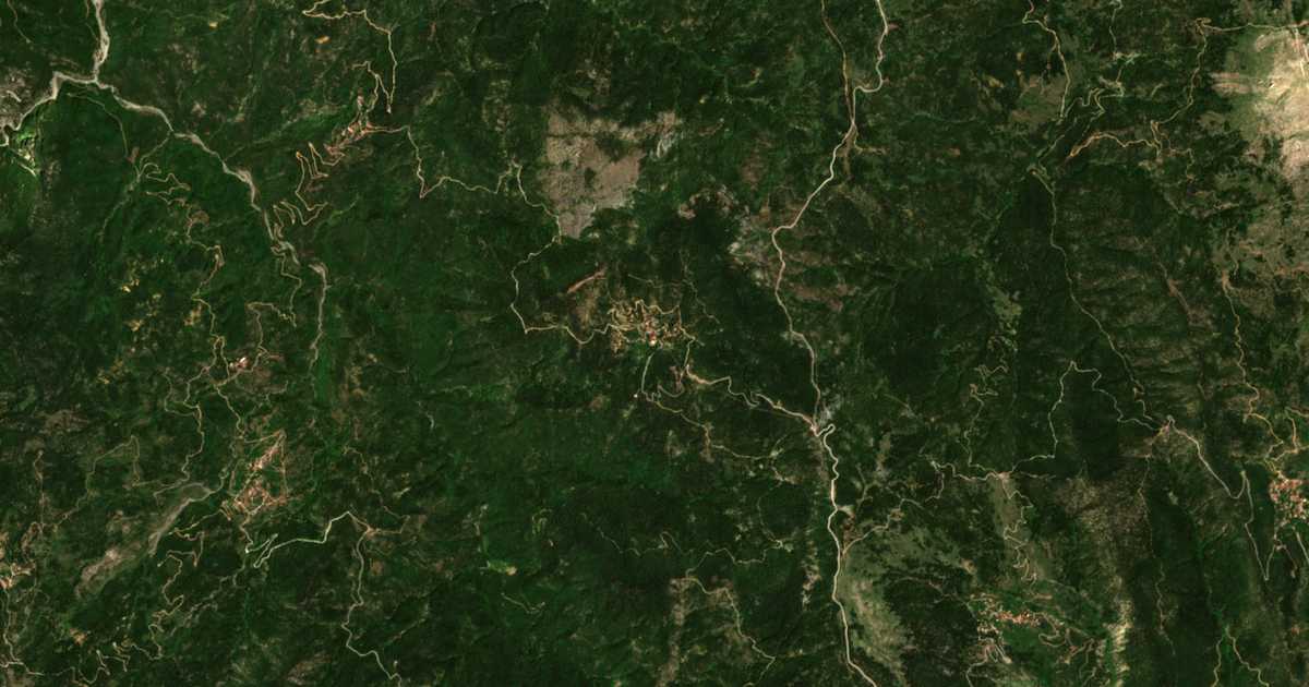 Carte satellite de Kriátsi
