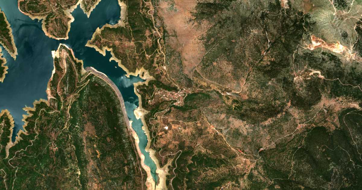 Carte satellite de Lidoríki