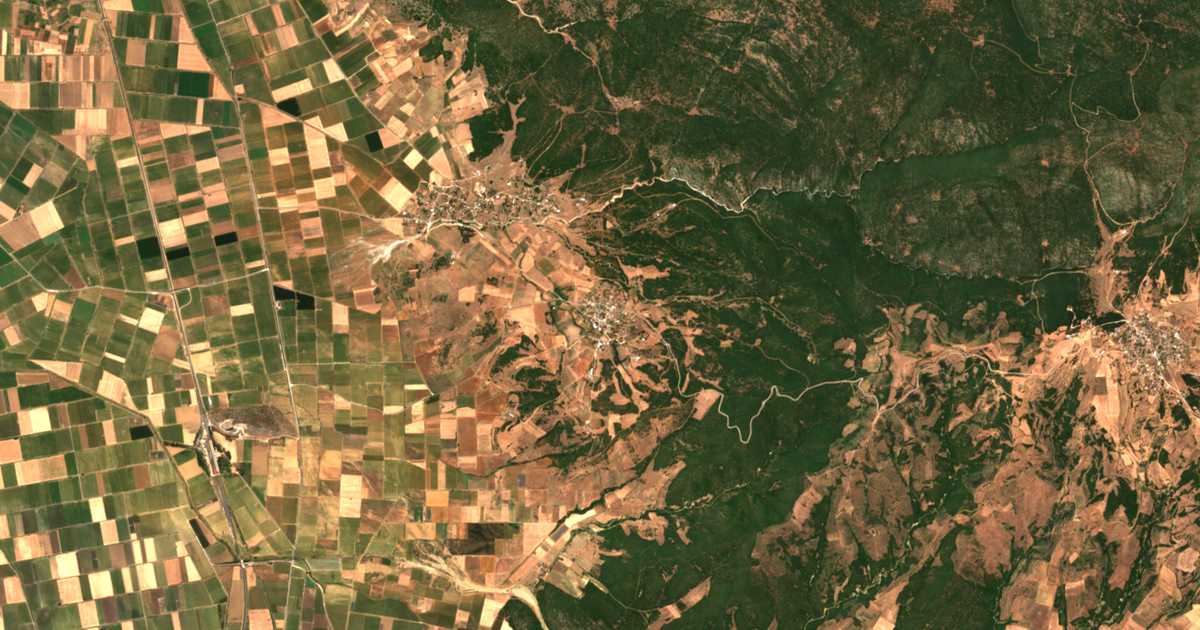 Carte satellite de Agrapidiá