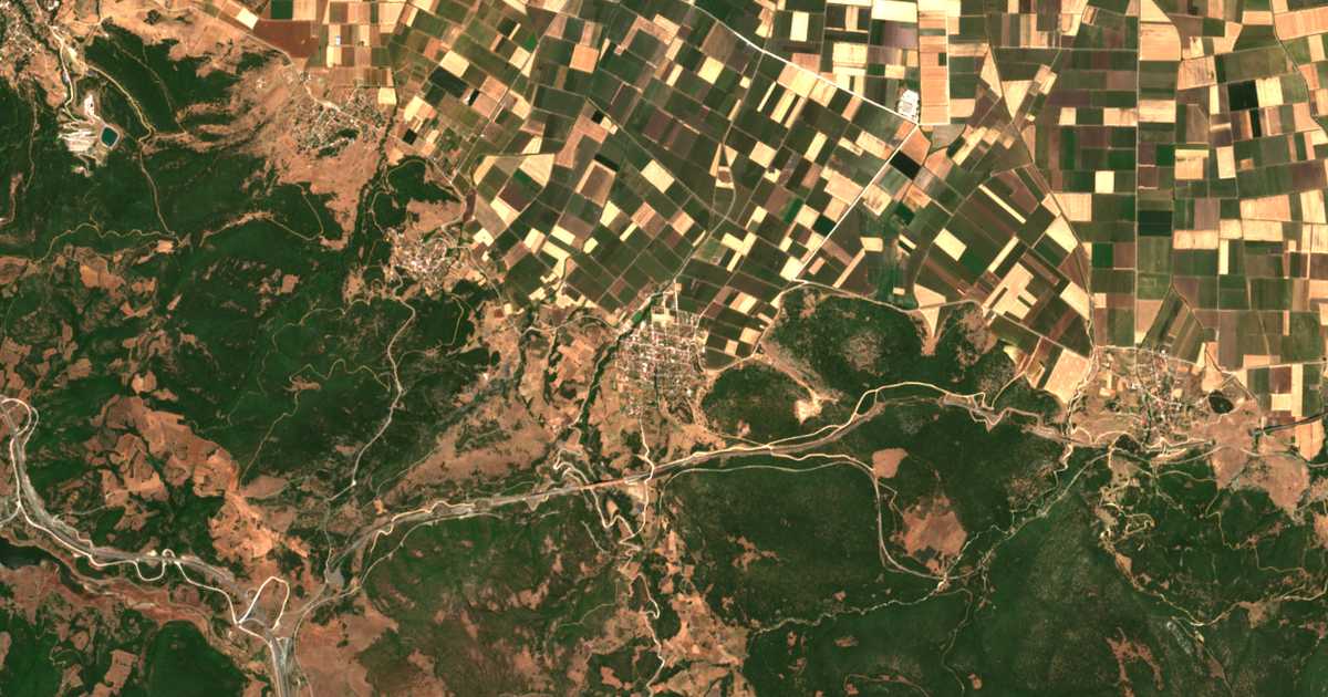 Carte satellite de Ekkára