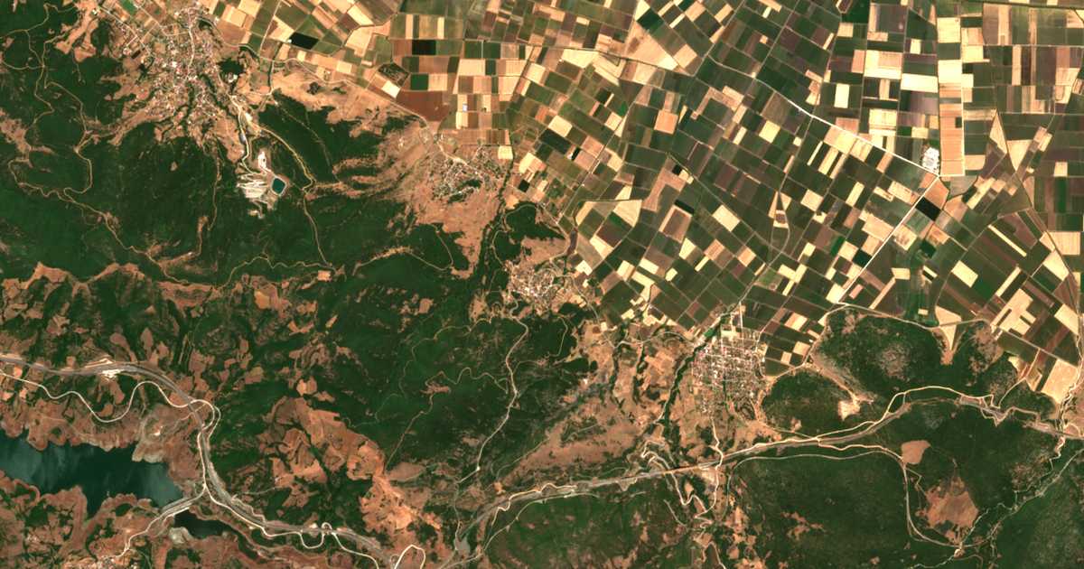 Carte satellite de Gavrákia