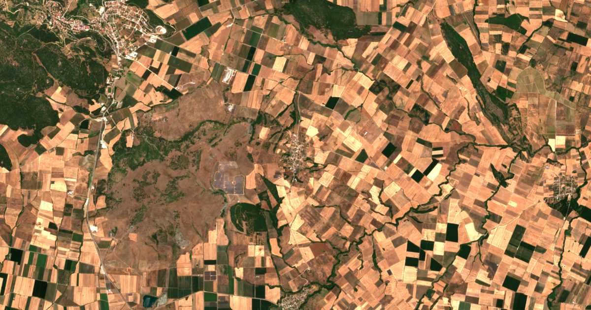Carte satellite de Léfka