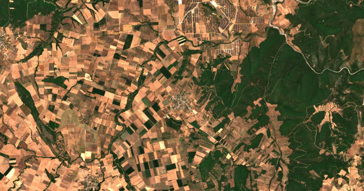 Carte satellite de Mantasiá
