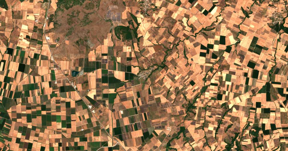 Carte satellite de Néa Mákrisi
