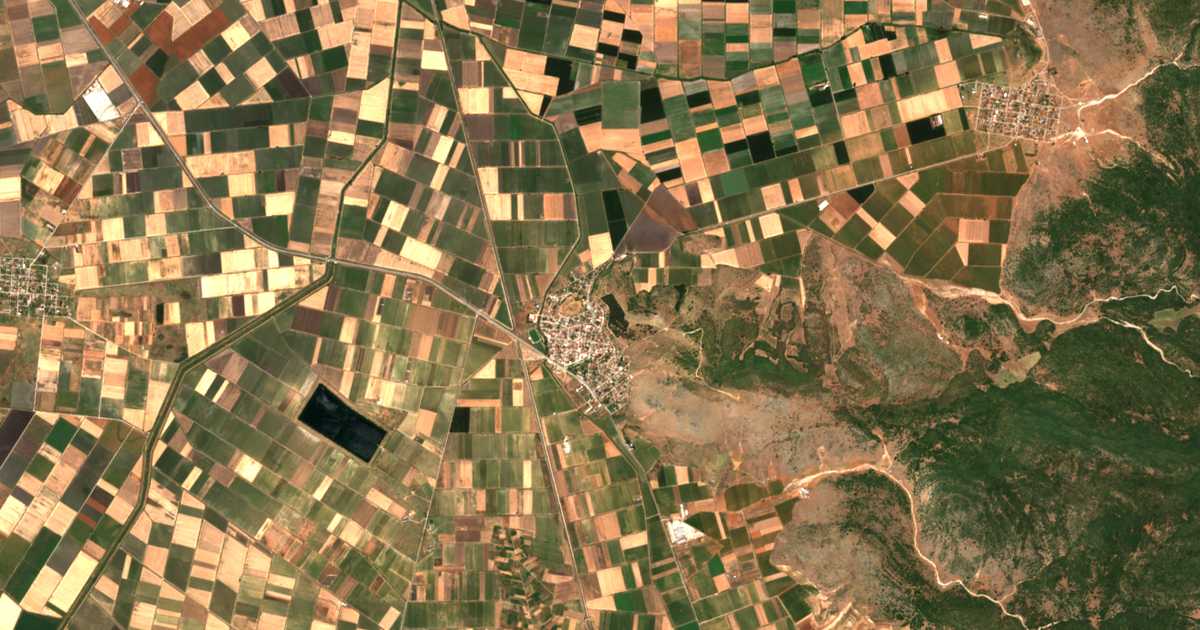 Carte satellite de Néon Monastírion