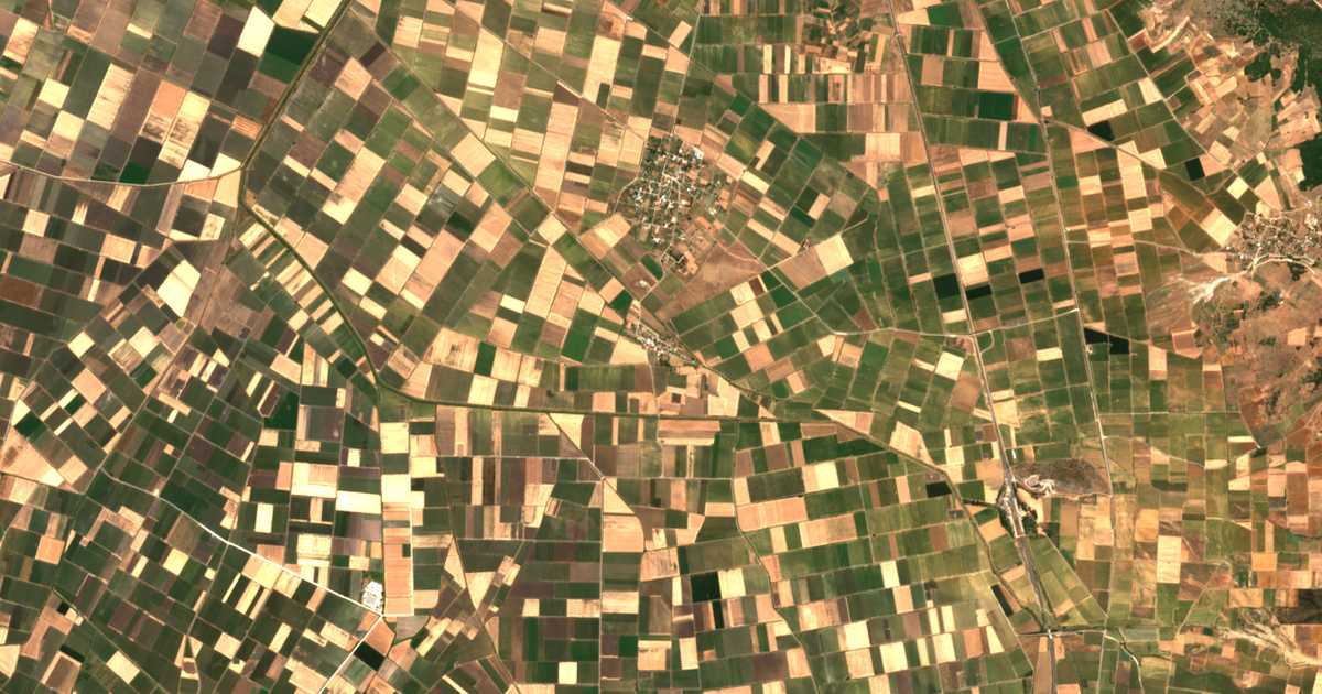 Carte satellite de Petrília