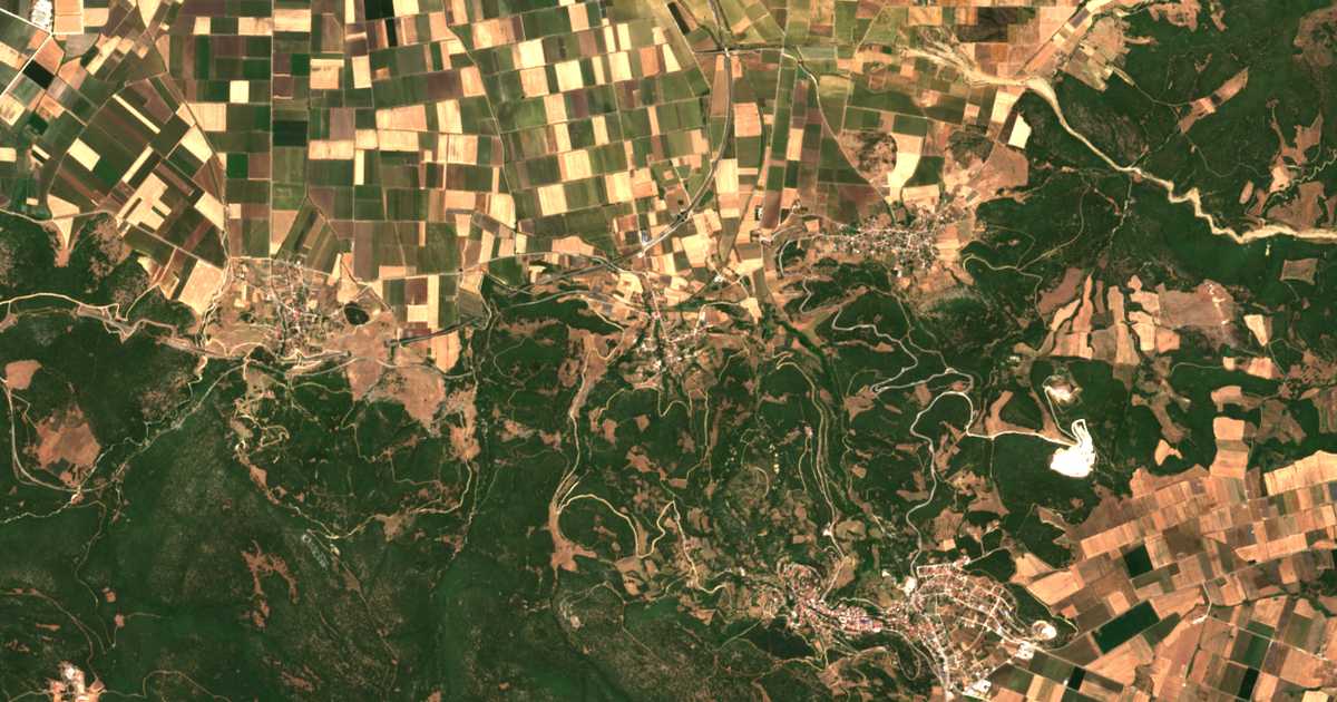 Carte satellite de Thavmakón