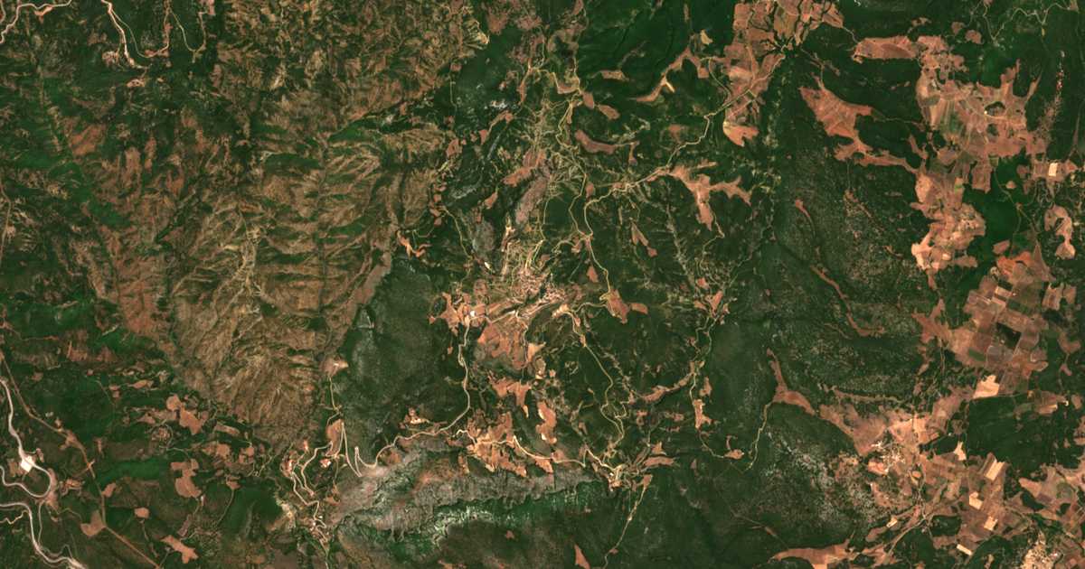 Carte satellite de Dívri