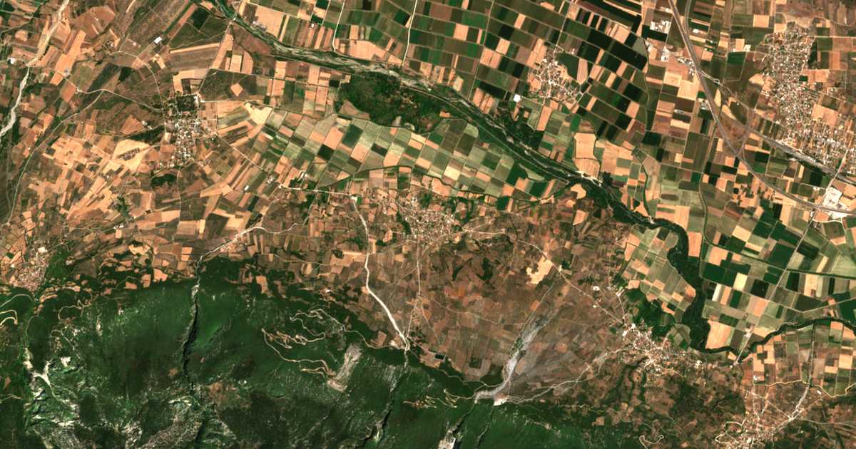 Carte satellite de Mexiátai