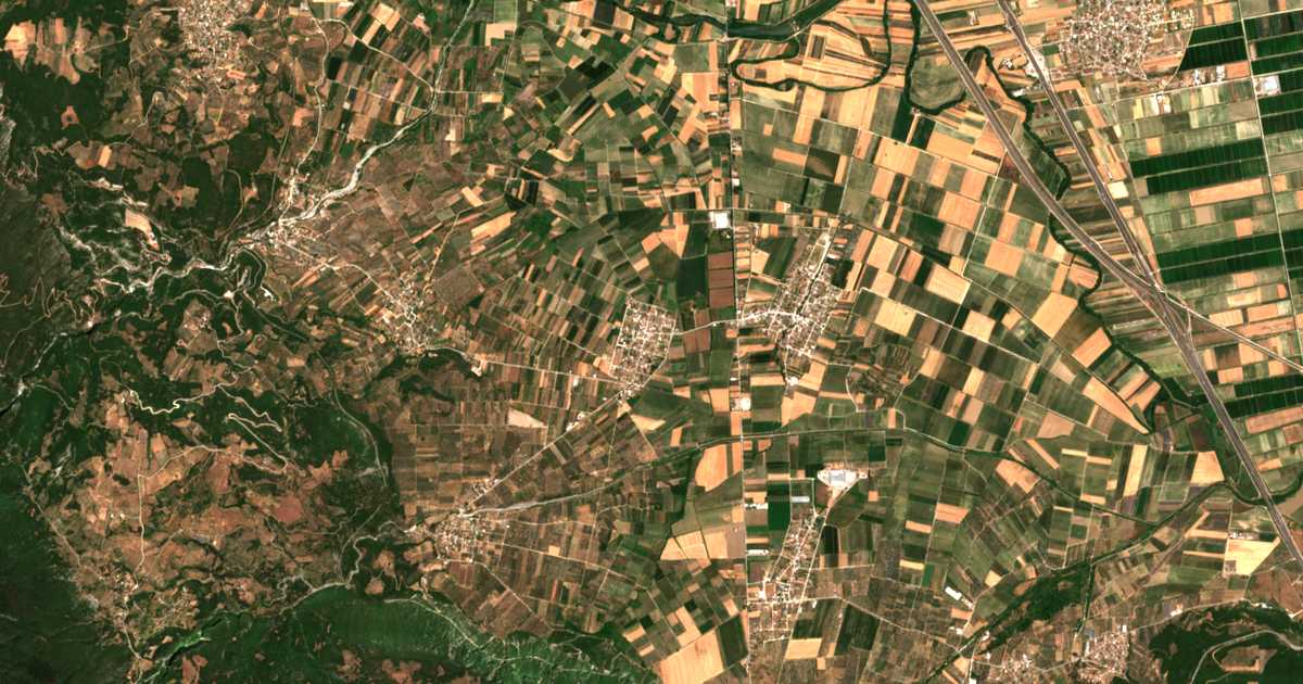 Carte satellite de Néon Kríkellon