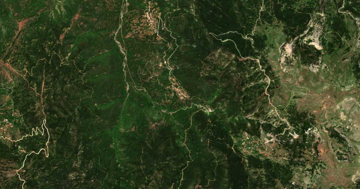 Carte satellite de Pýrgos