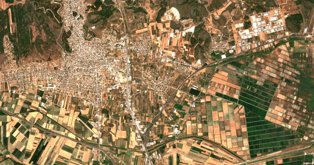 Carte satellite de Rodítsa