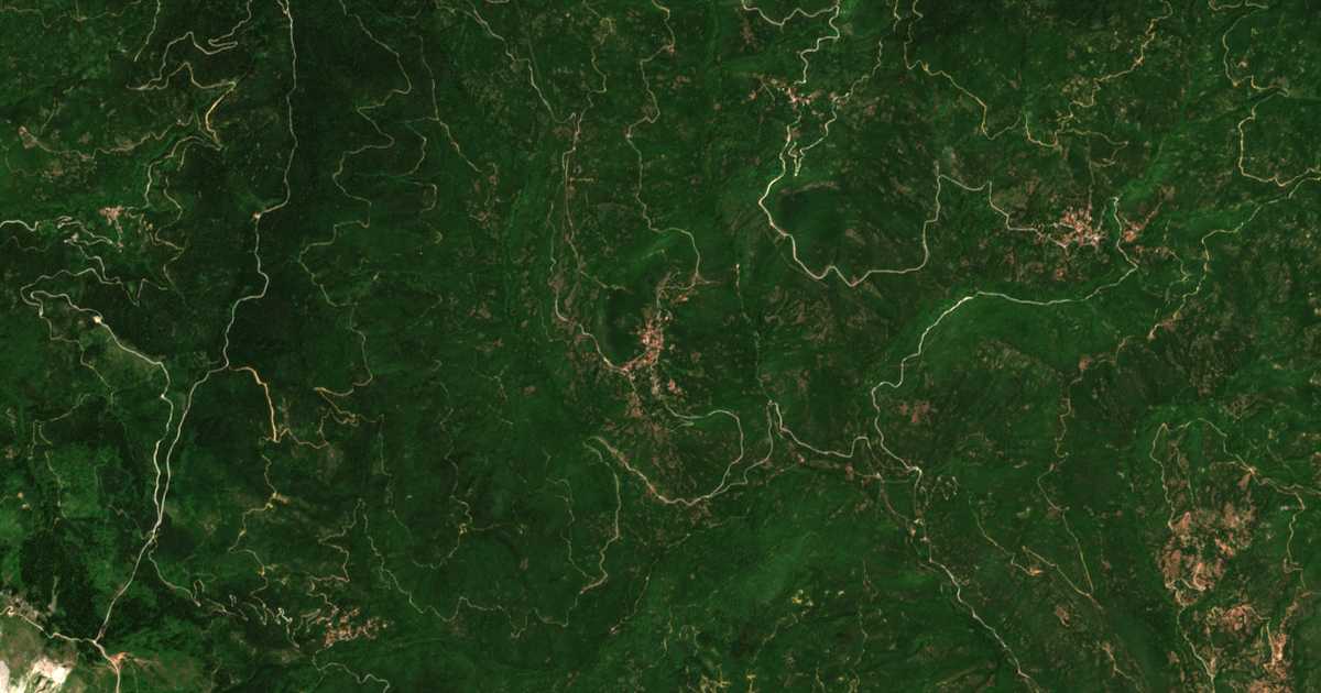 Carte satellite de Palaiókastron