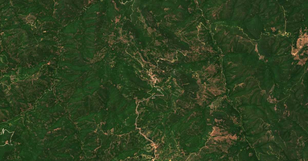 Carte satellite de Pappás