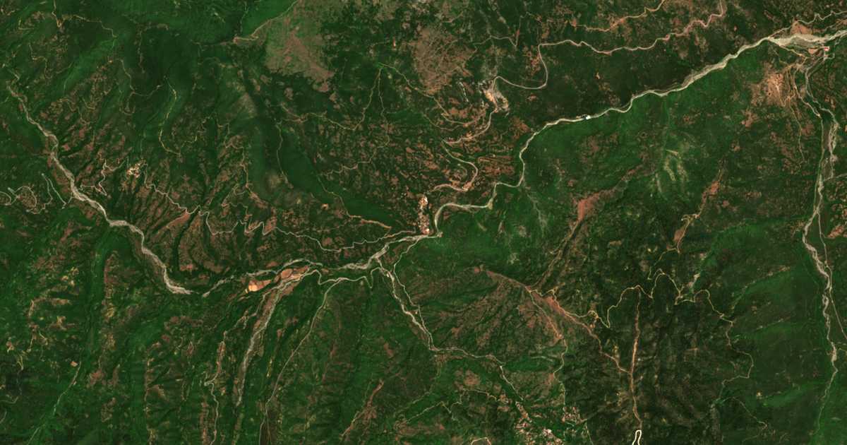 Carte satellite de Perivóli