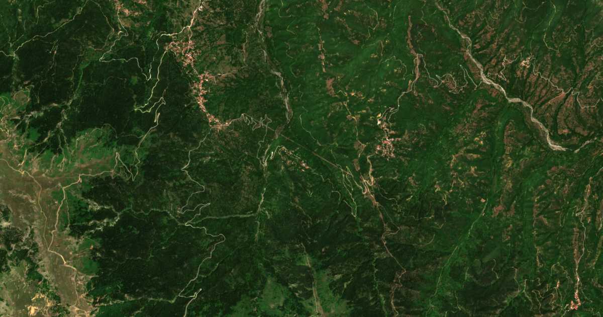 Carte satellite de Plátanos