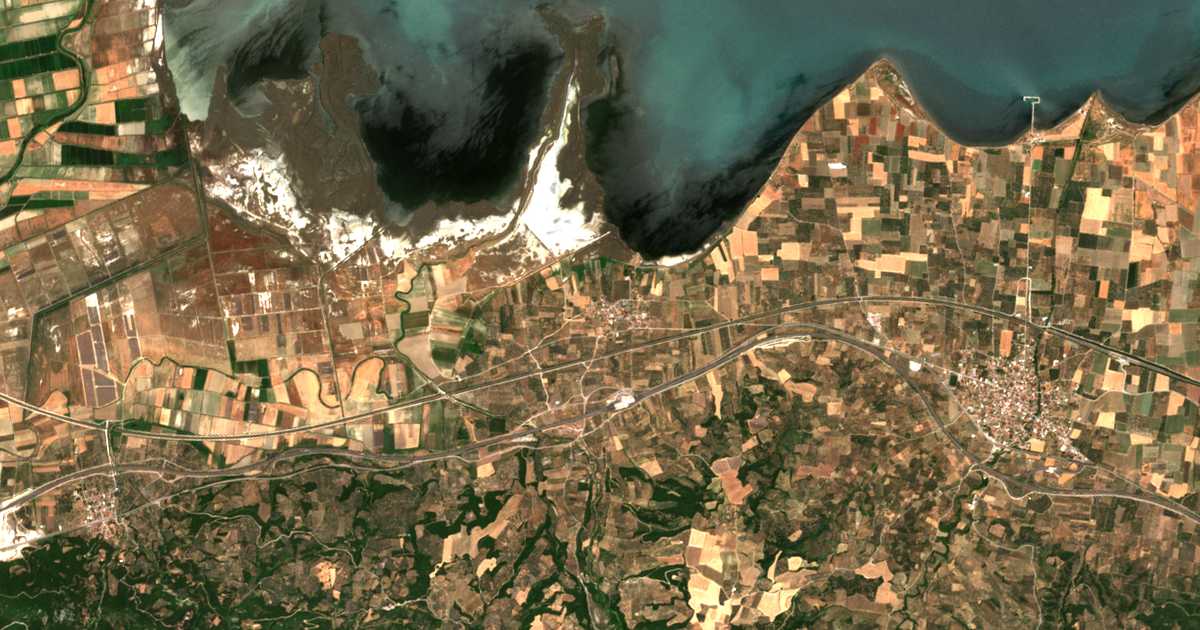 Carte satellite de Proskynás