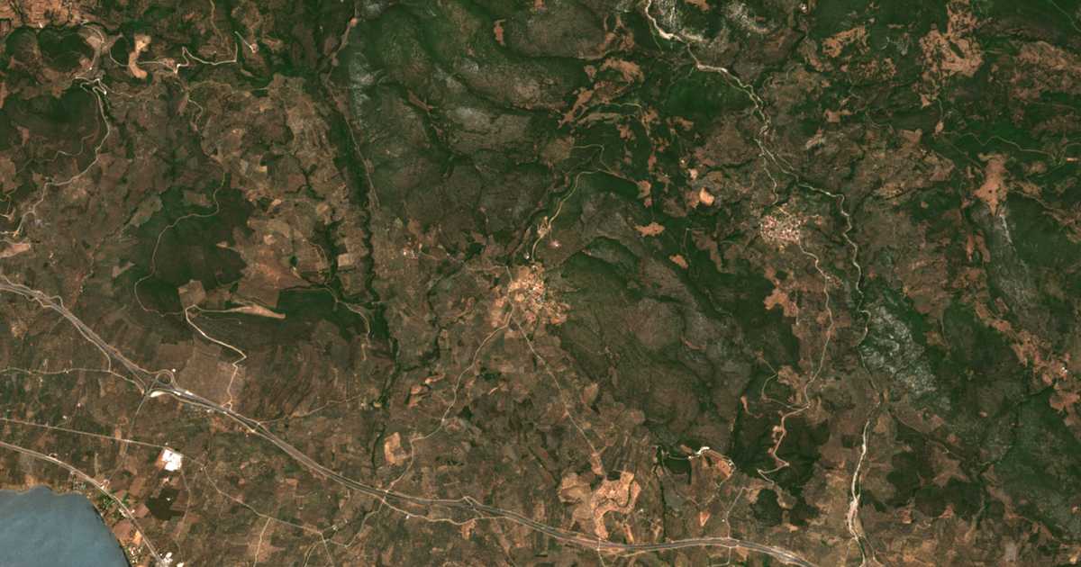 Carte satellite de Ánydron