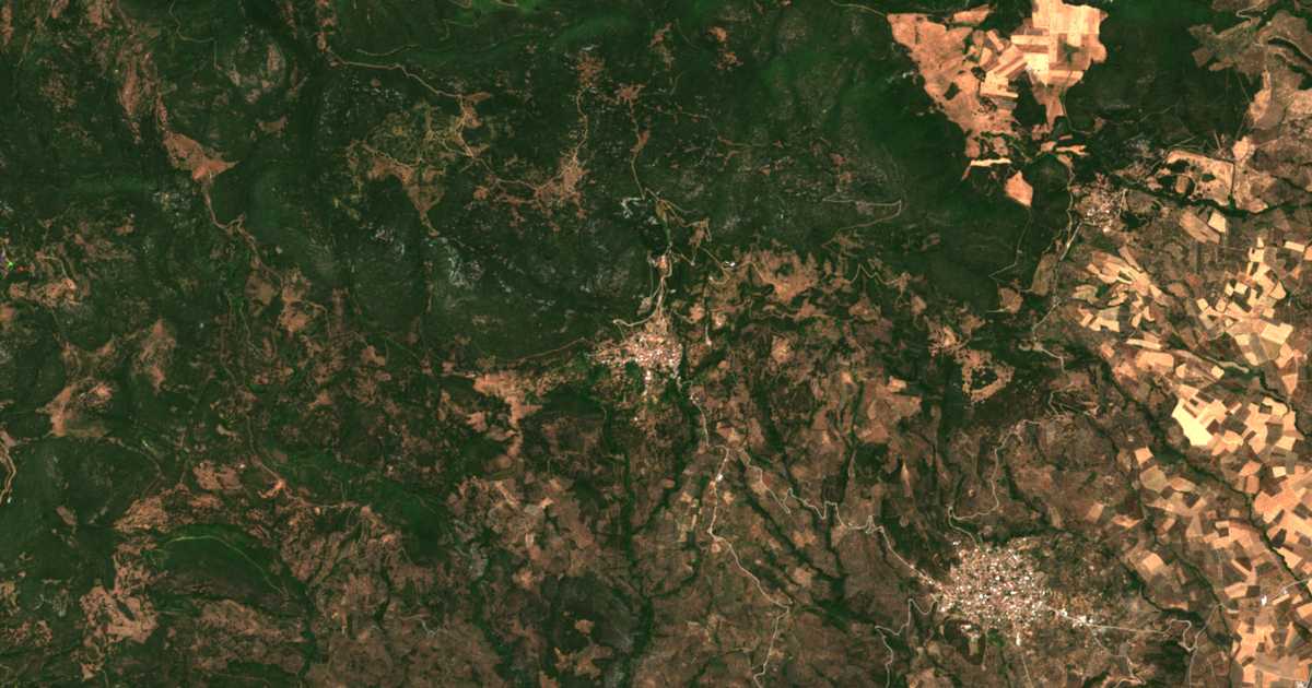 Carte satellite de Mýloi