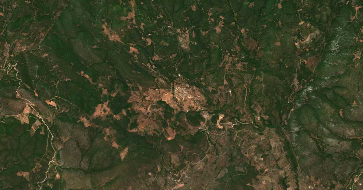 Carte satellite de Neráida
