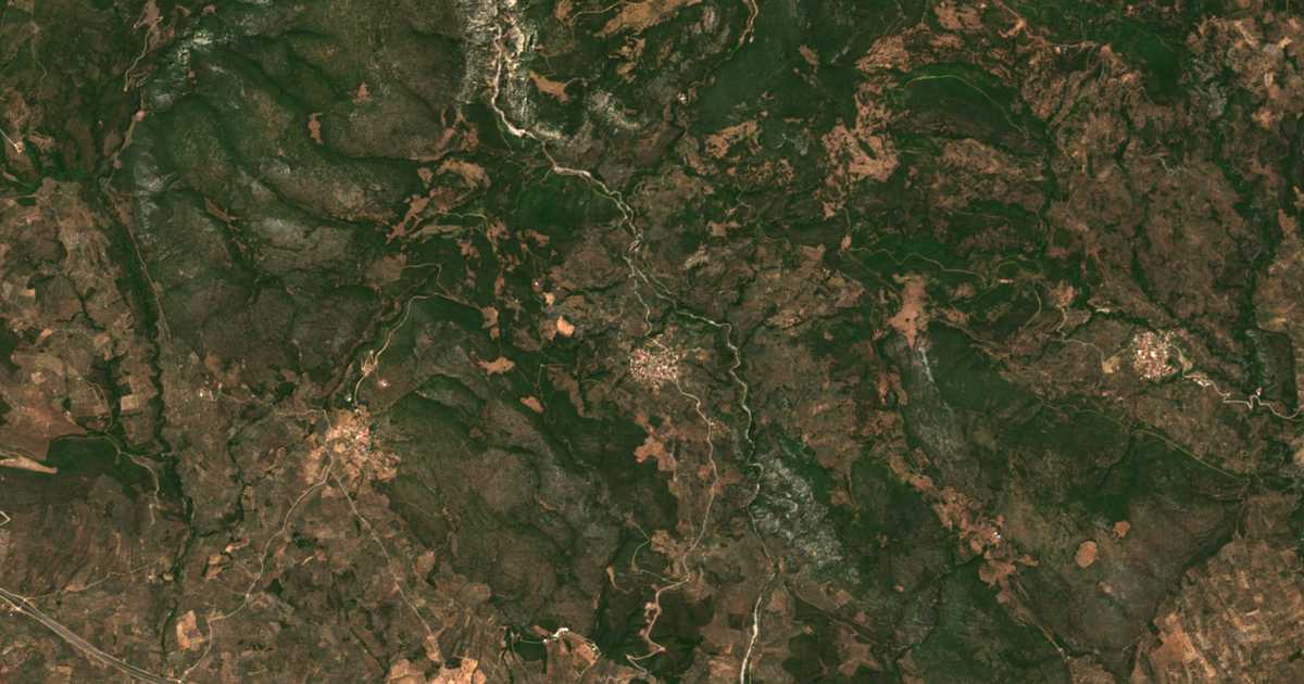 Carte satellite de Palaiokeraséa