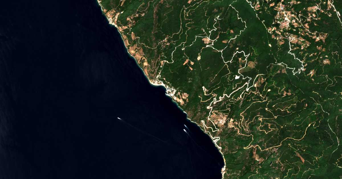 Carte satellite de Monastère Saint-Panteleimon