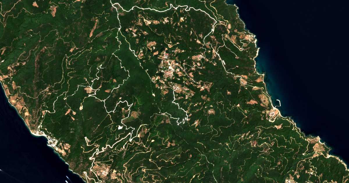 Carte satellite de Monastère de Koutloumousiou