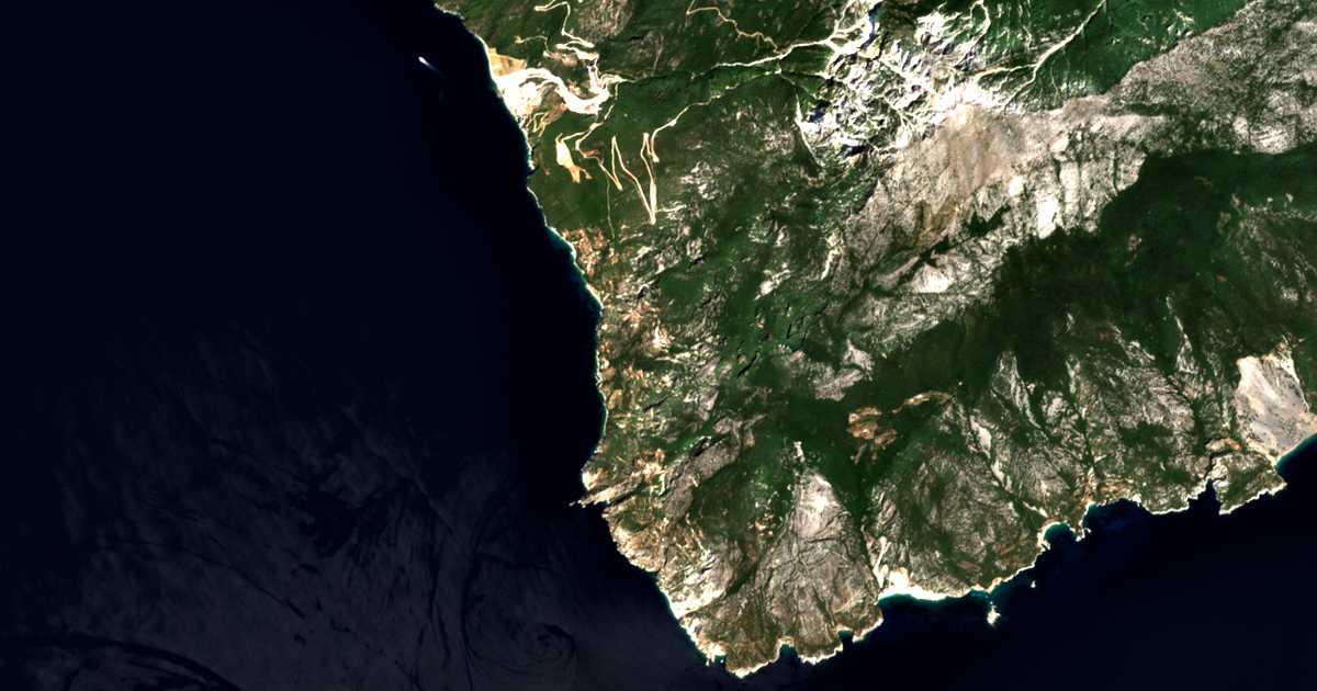 Carte satellite de Skíti Agías Ánnis