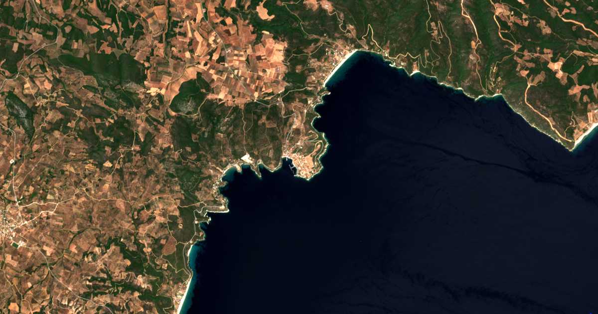 Carte satellite de Pyrgadíkia