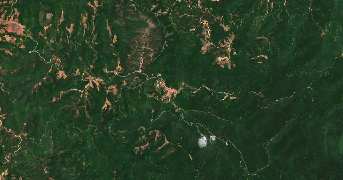 Carte satellite de Varvára