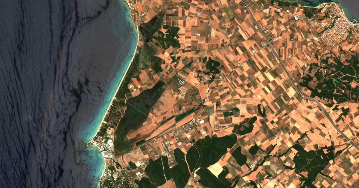Carte satellite de Fylakaí Kassándras