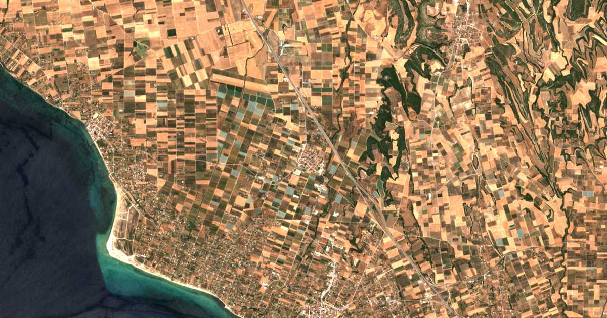 Carte satellite de Ágios Pávlos