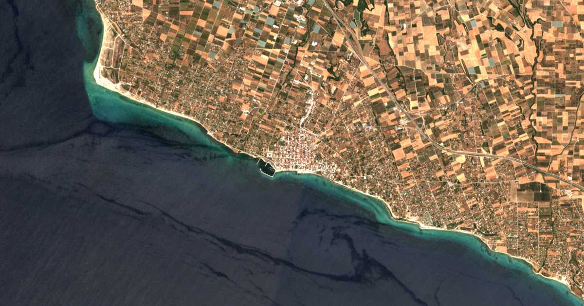 Carte satellite de Néa Kallikrátia