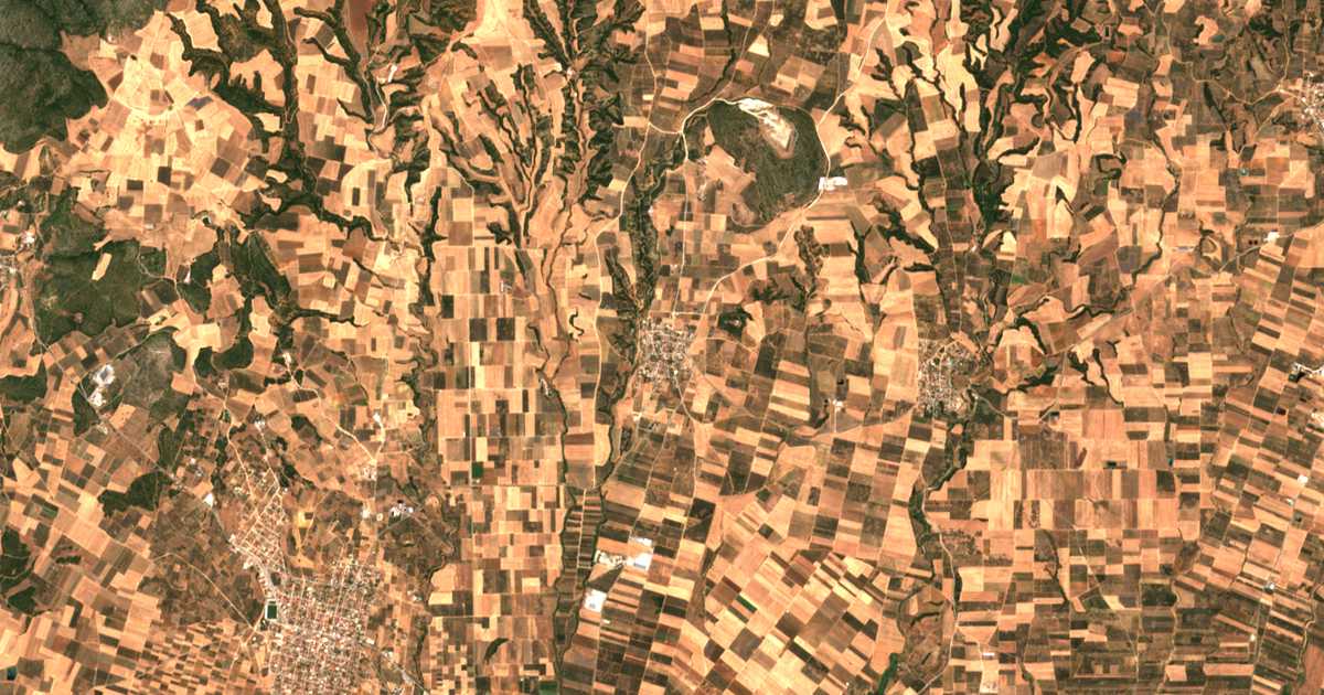 Carte satellite de Néa Ténedos