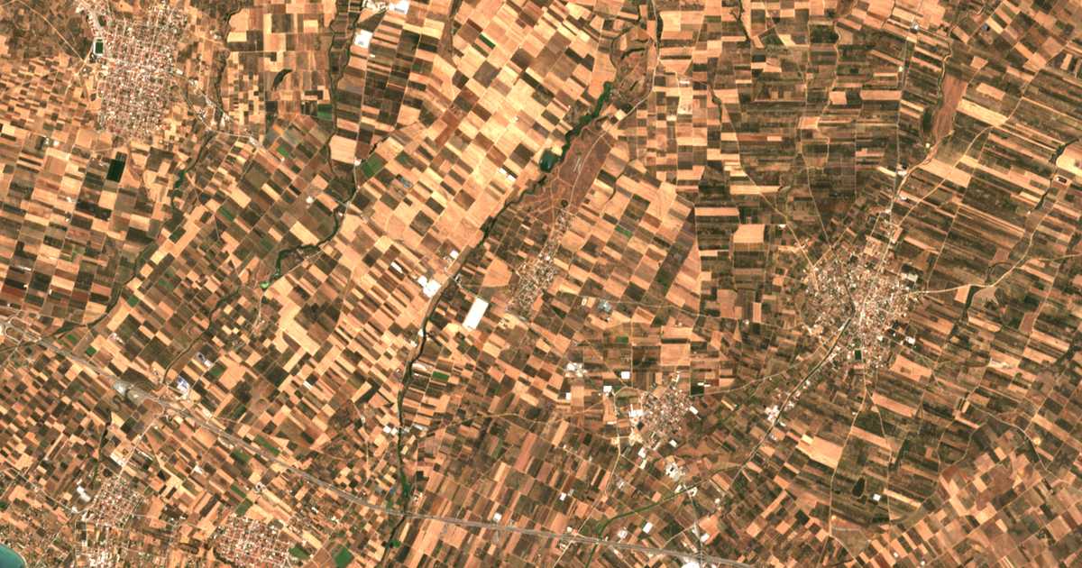 Carte satellite de Zográfou