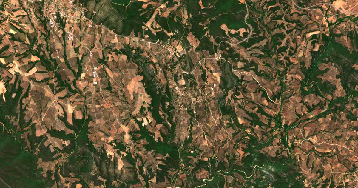 Carte satellite de Kellíon