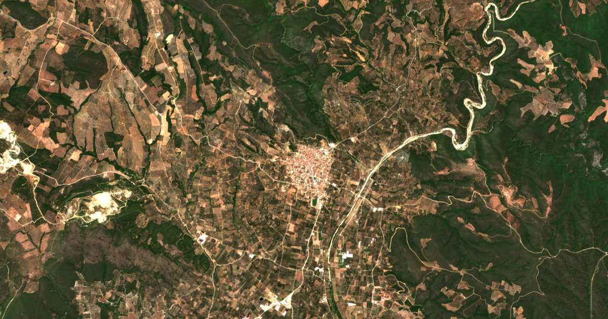 Carte satellite de Ormýlia