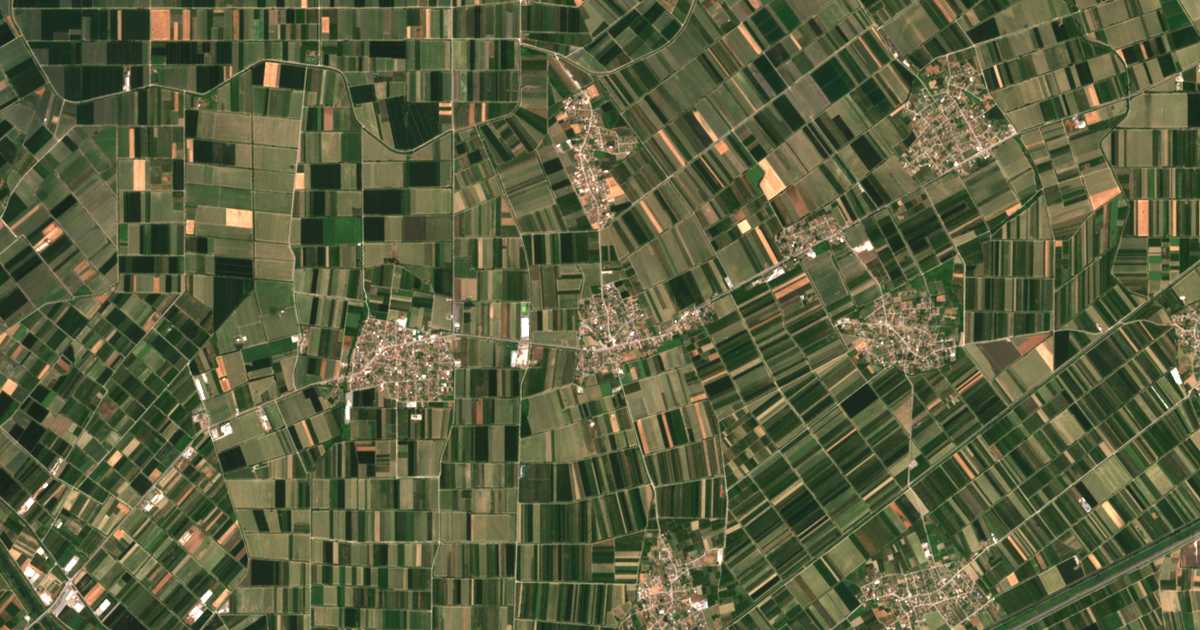 Carte satellite de Kavásila