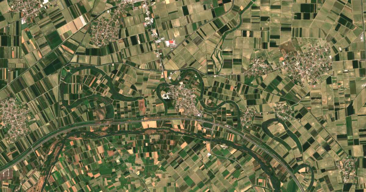 Carte satellite de Niséllion