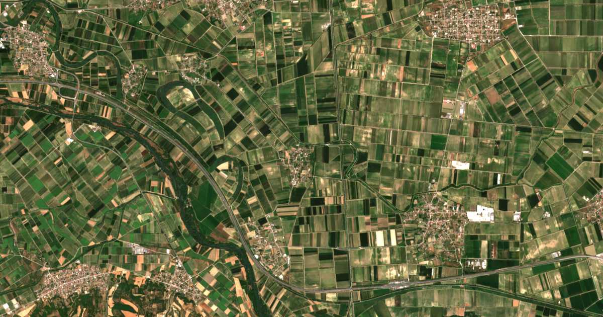 Carte satellite de Nisselloúdion