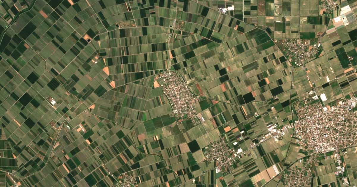 Carte satellite de Nisíon