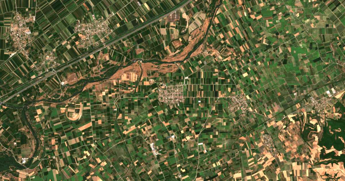 Carte satellite de Pródromos