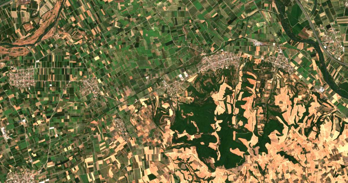 Carte satellite de Trilofía